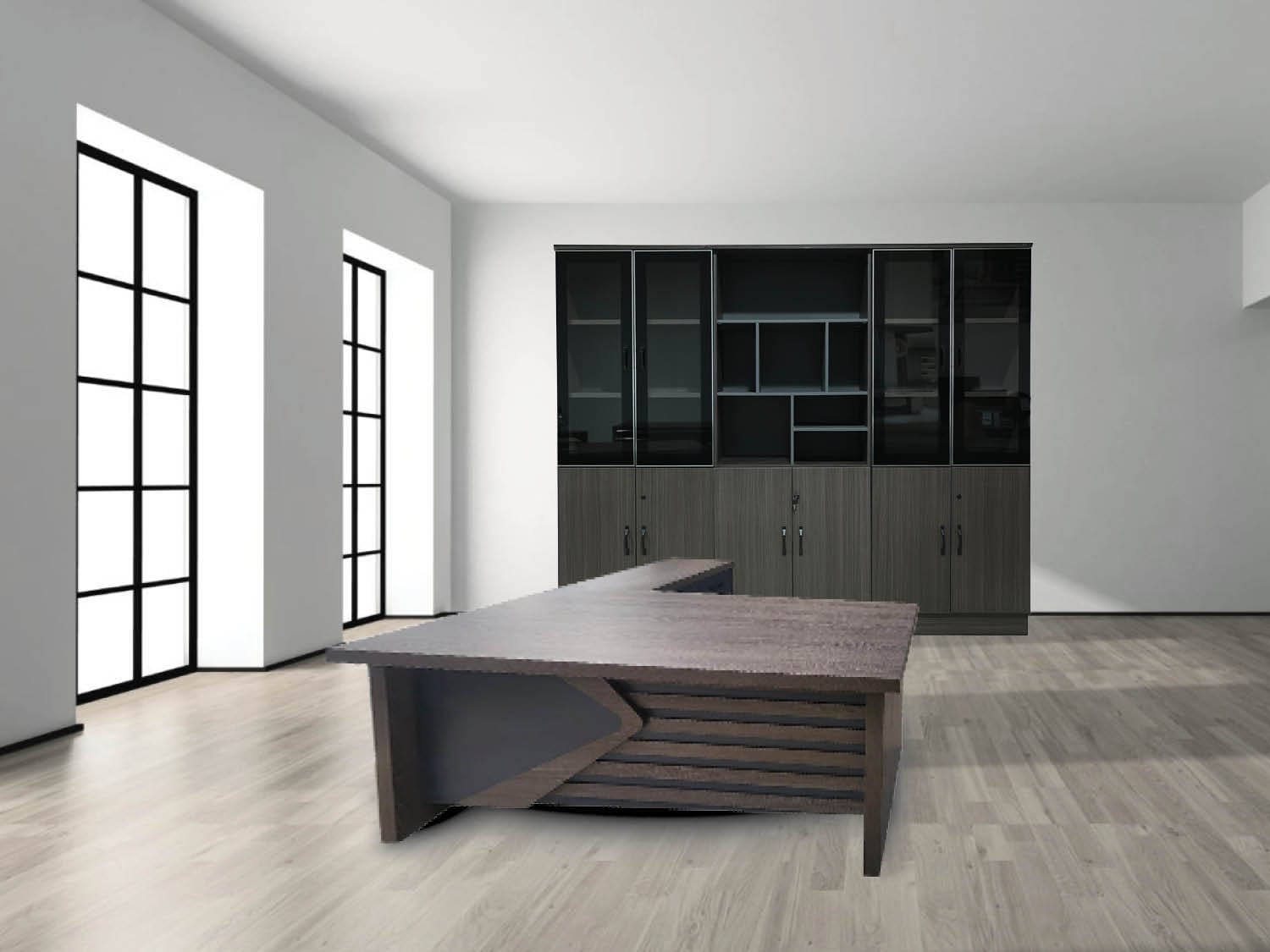 Cropped Faux leather Jacket